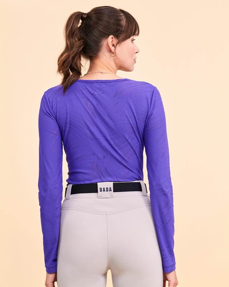 Ephebe - T-Shirt technique d'équitation manches longues. - Image 16